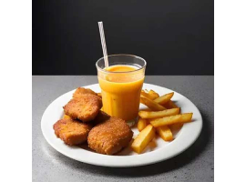 8oz Burgers Kids Nuggets Meal For Rs.675/-